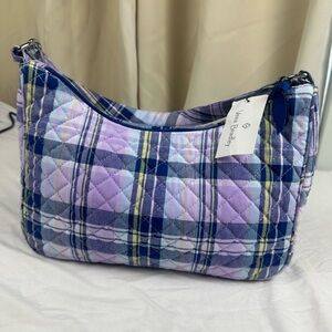 Vera Bradley Quilted Plaid Shoulder and  Crossbody Bag
